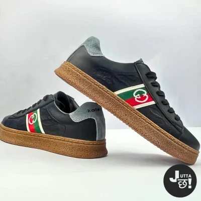 Gucci Label Premium Leather Sho...