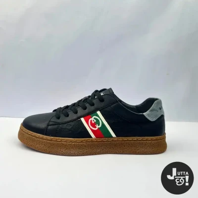 Gucci Label Premium Leather Sho...