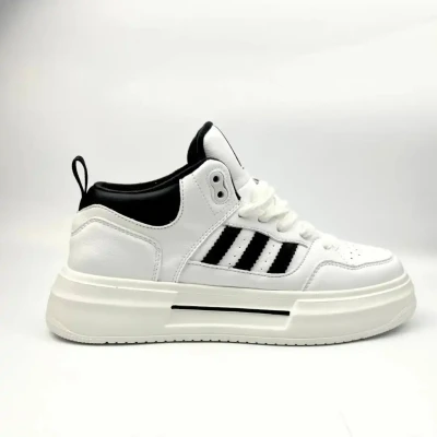 Premium White&Black Sneaker Boo...