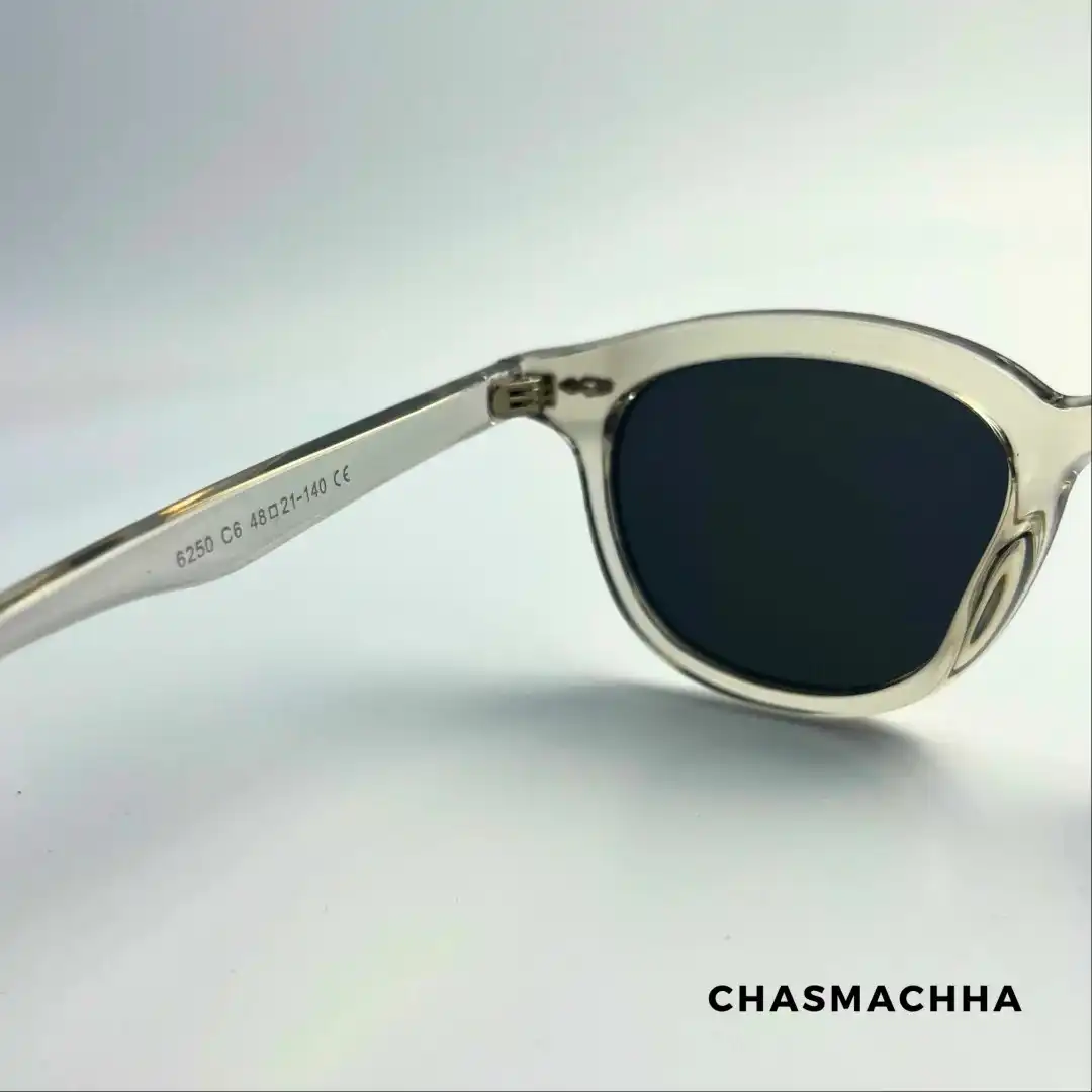 Product image of Regular Transparent Body with Black Lens Round