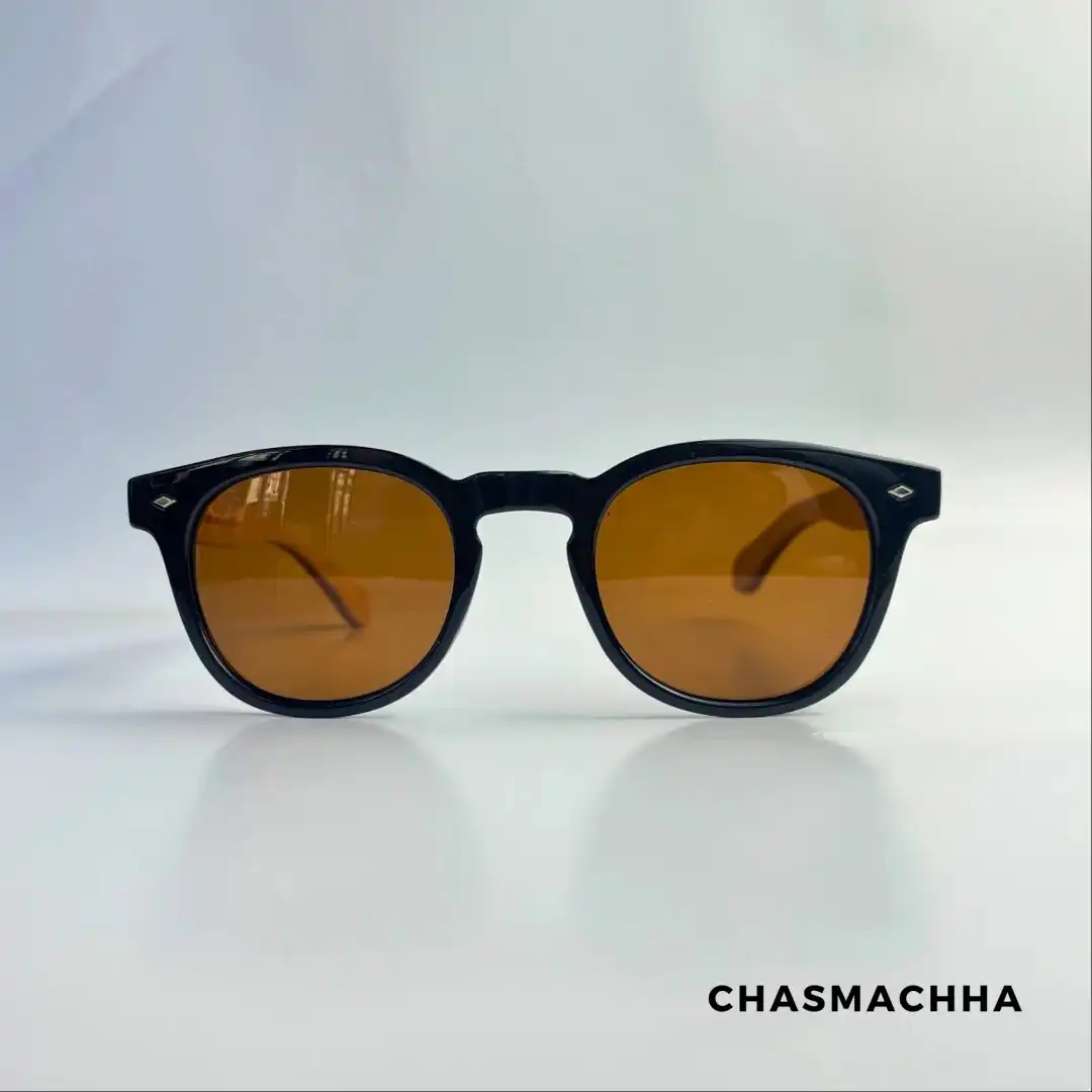 Product image of Handmade Wooden Rayban Shared Brown&Black Sunglass