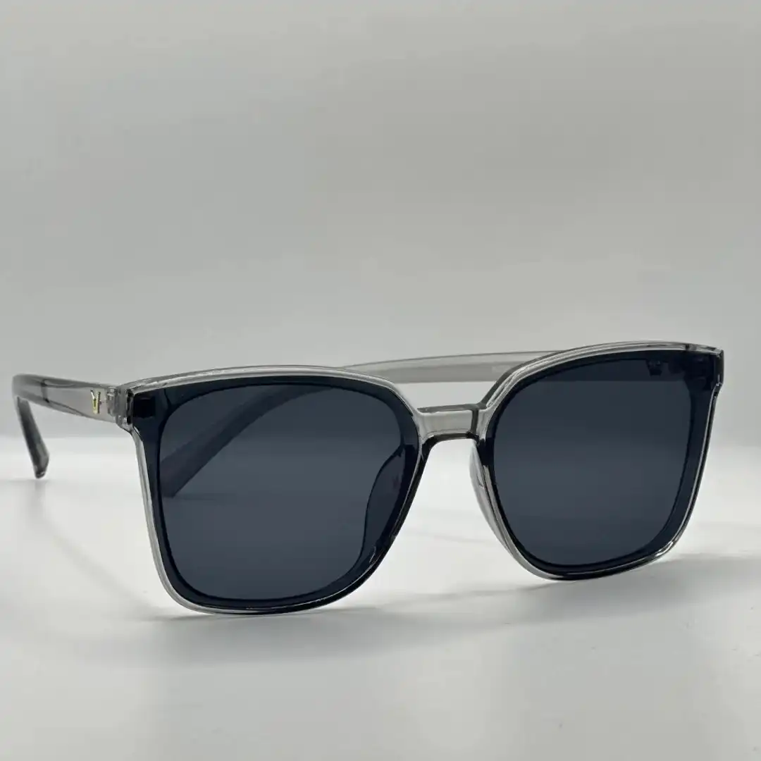 Product image of Oversized Butterfly Transparent Frame with Black Lens