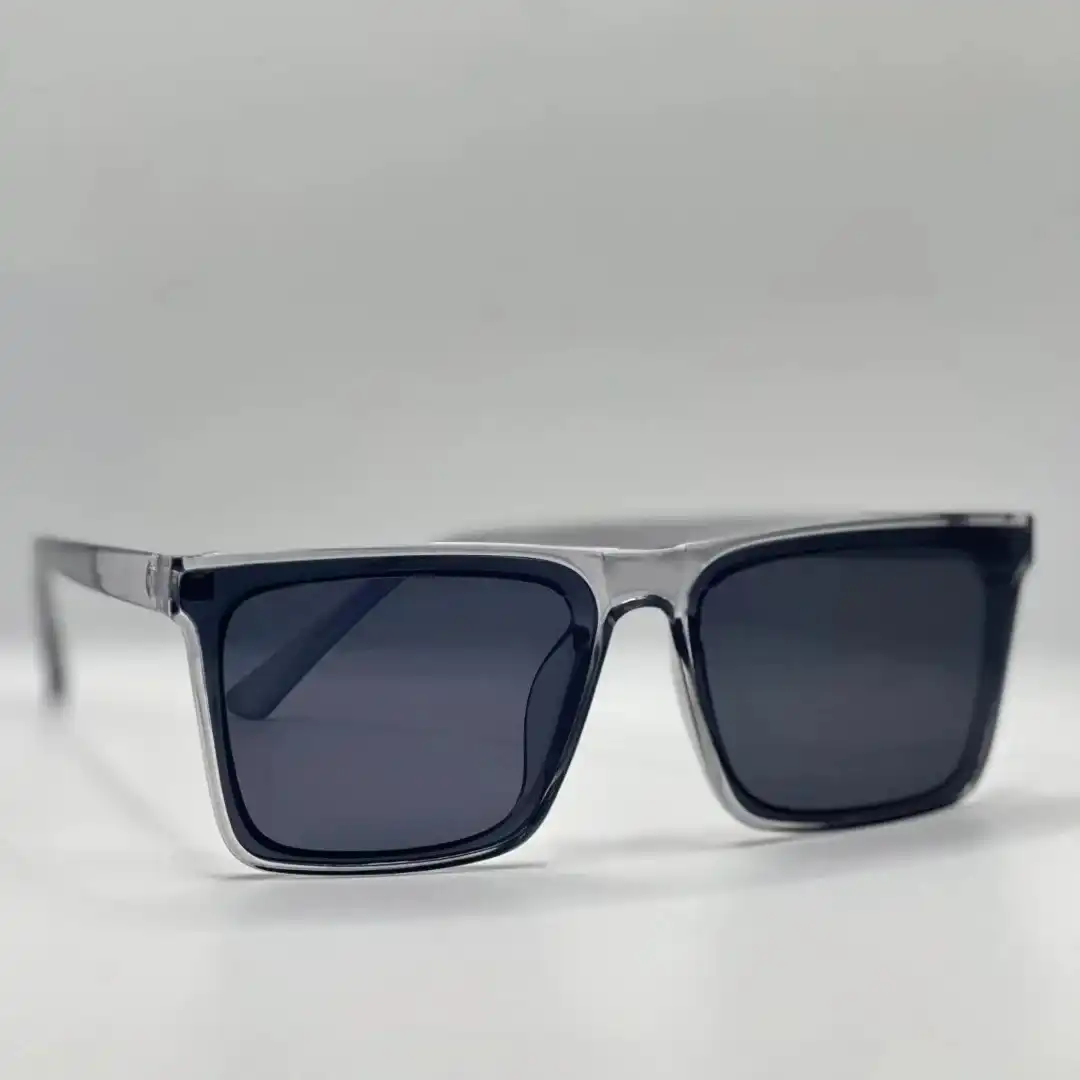 Product image of Oversized Transparent with Black Lens