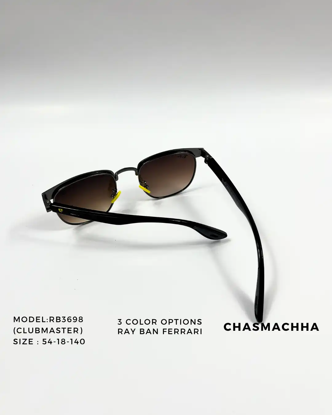 Product image of Rayban  Ferrari Clubmaster RB3698 Sunglasses