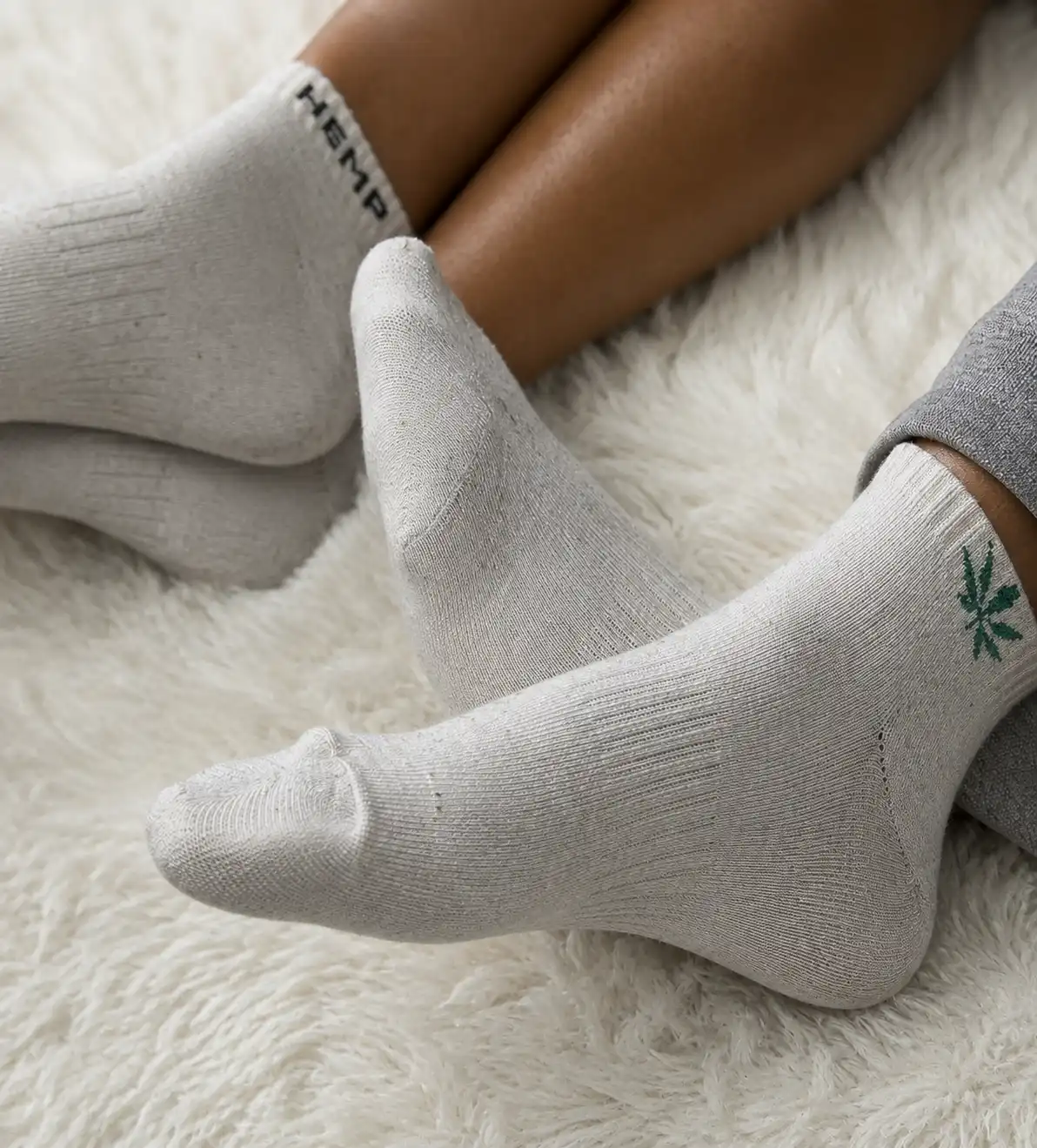 Product image of Hemp Premium Medium Half socks