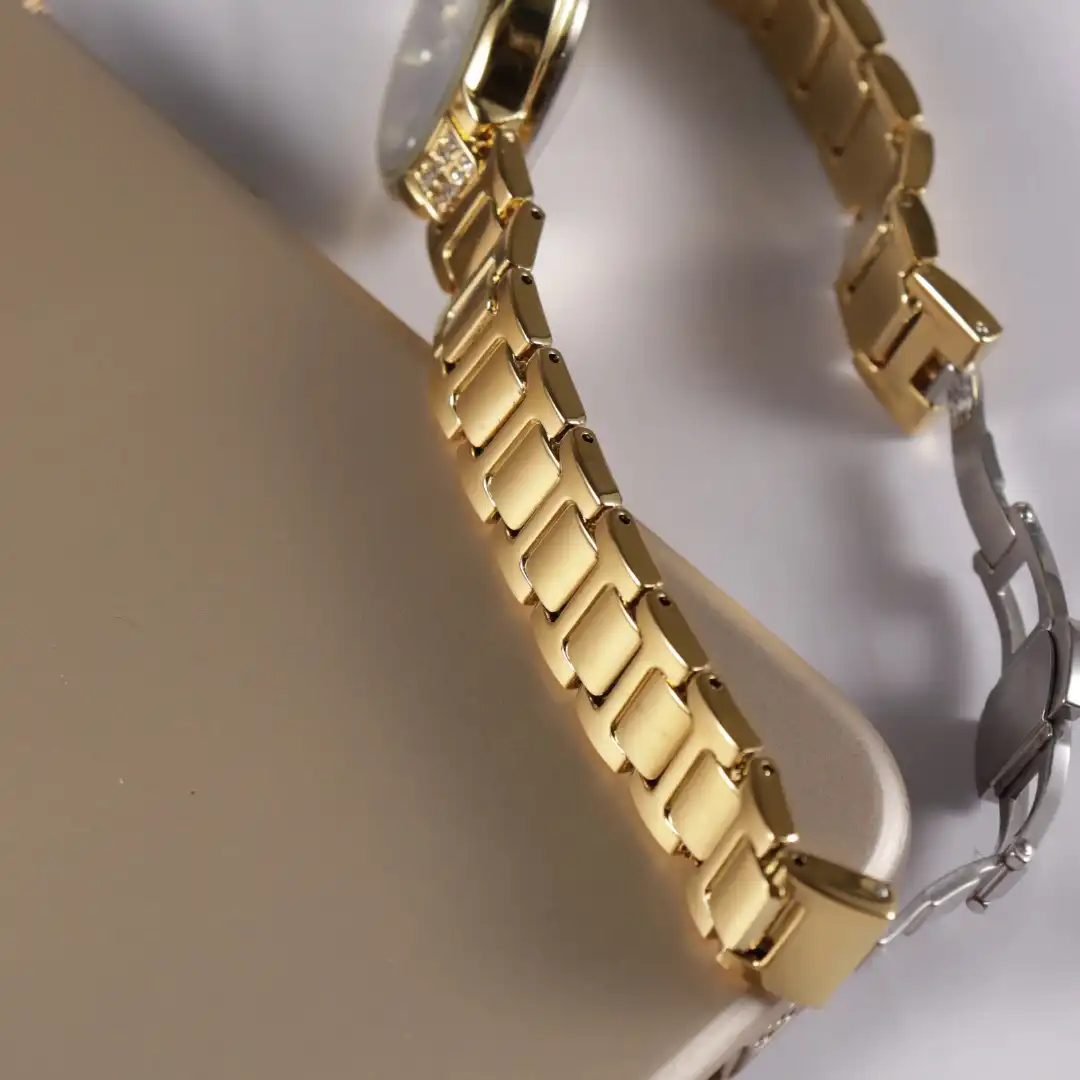 Product image of Miracle Time M037 Ladies Quartz 10 ATM Water Resistance Gold Green Dial Colour  Watch