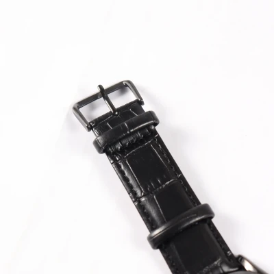 Miracle Time M041 Black Leather...