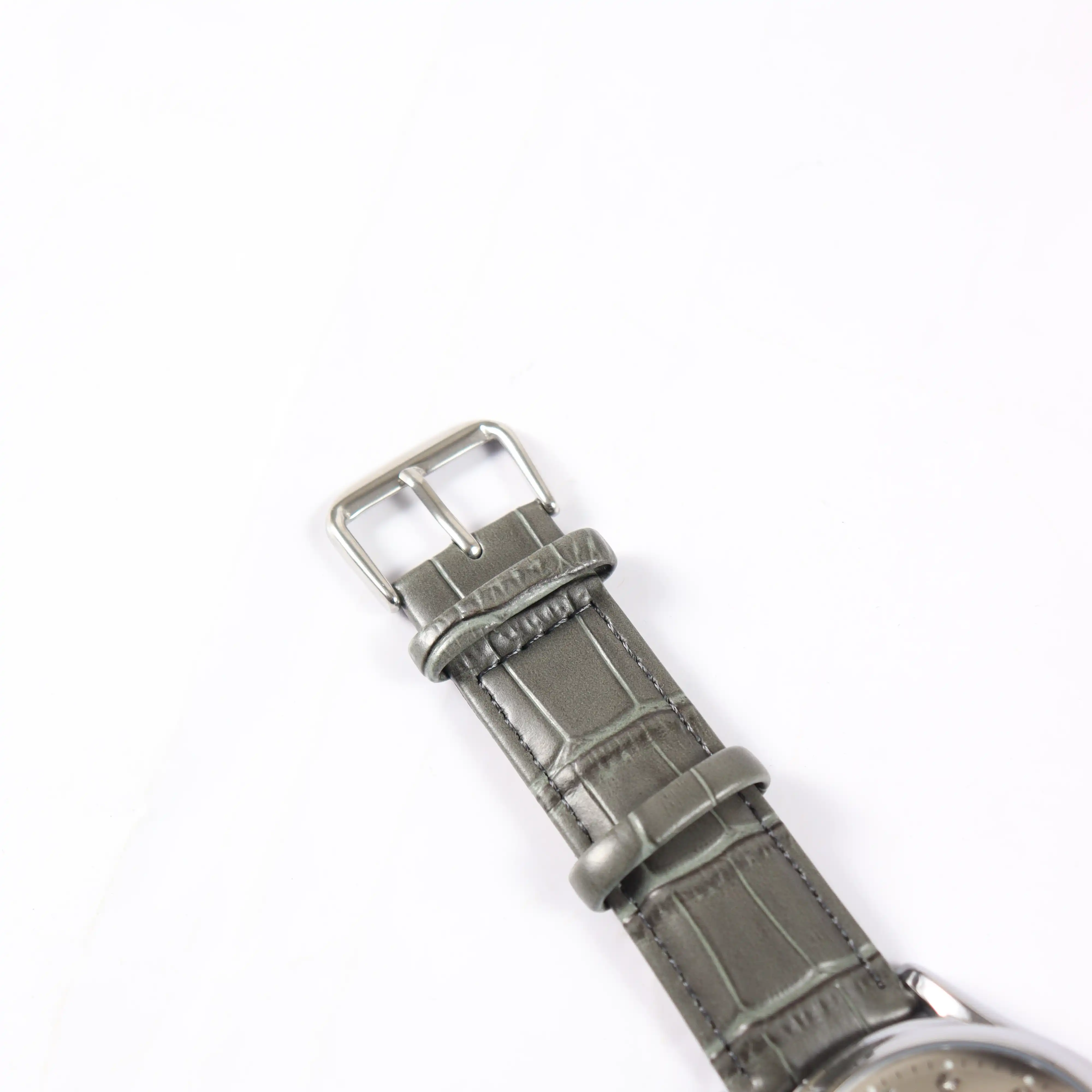Product image of Miracle Time M041 Olive Gray Leather Belt 3 ATM Water Resistance  Watch