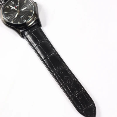 Miracle Time M041 Black Leather...