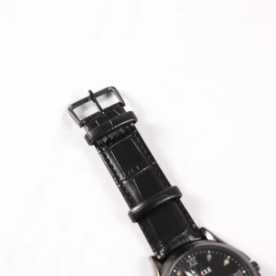 Miracle Time M041 Black Leather...