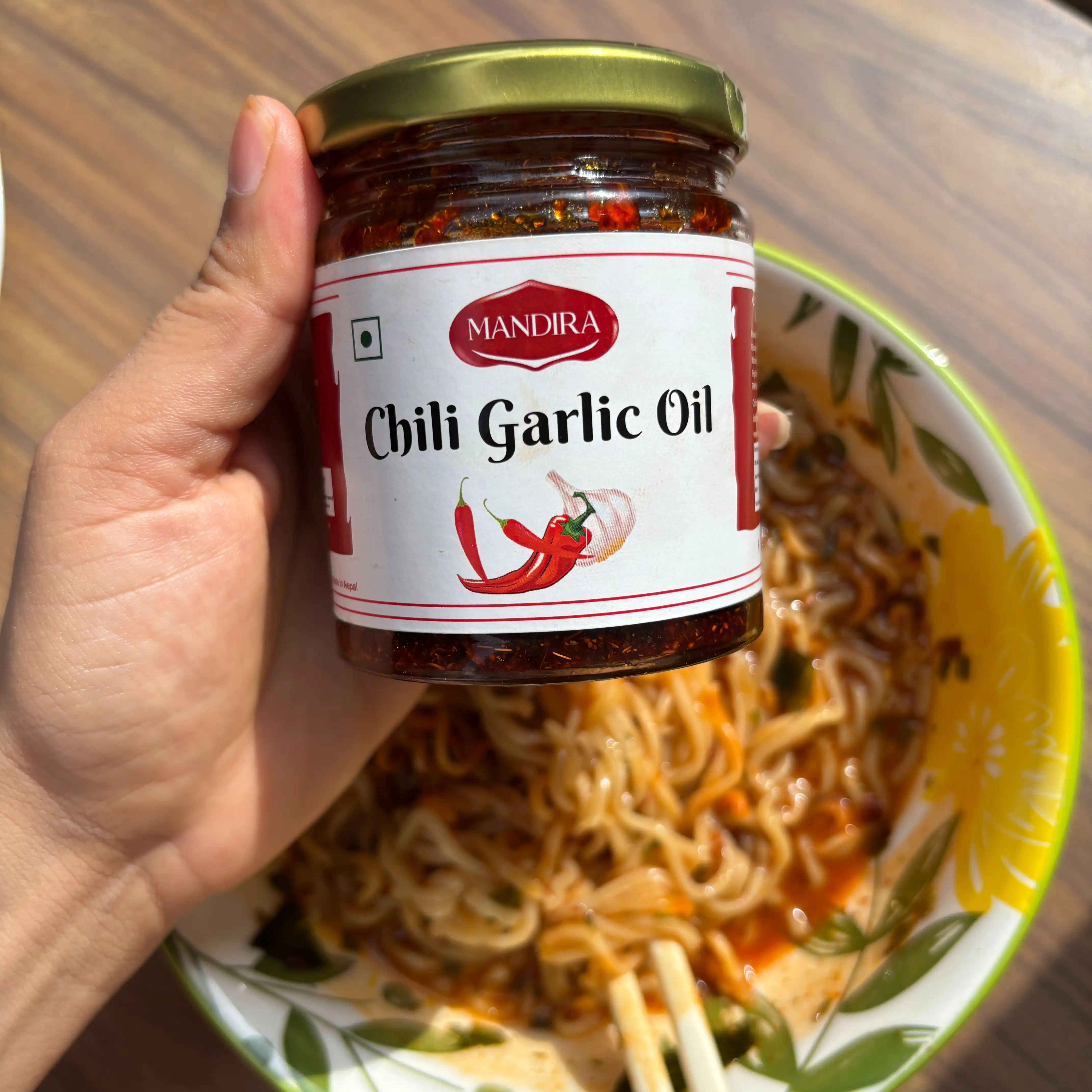 Product image of Chili Garlic Oil 175 gm