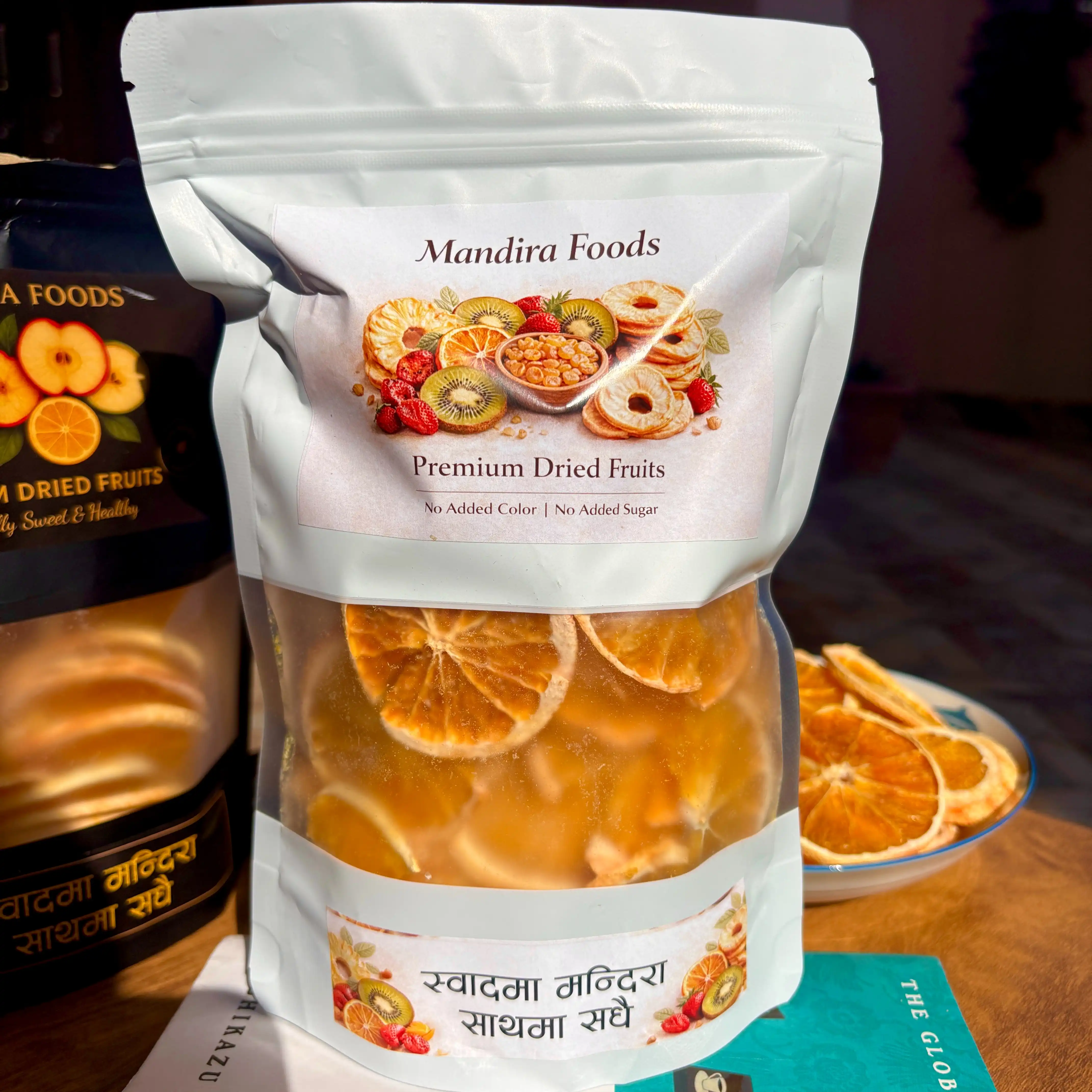 Product image of dried peeled sweet orange - 100 gram