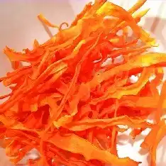 Product image of Dried carrot chips 100 gram