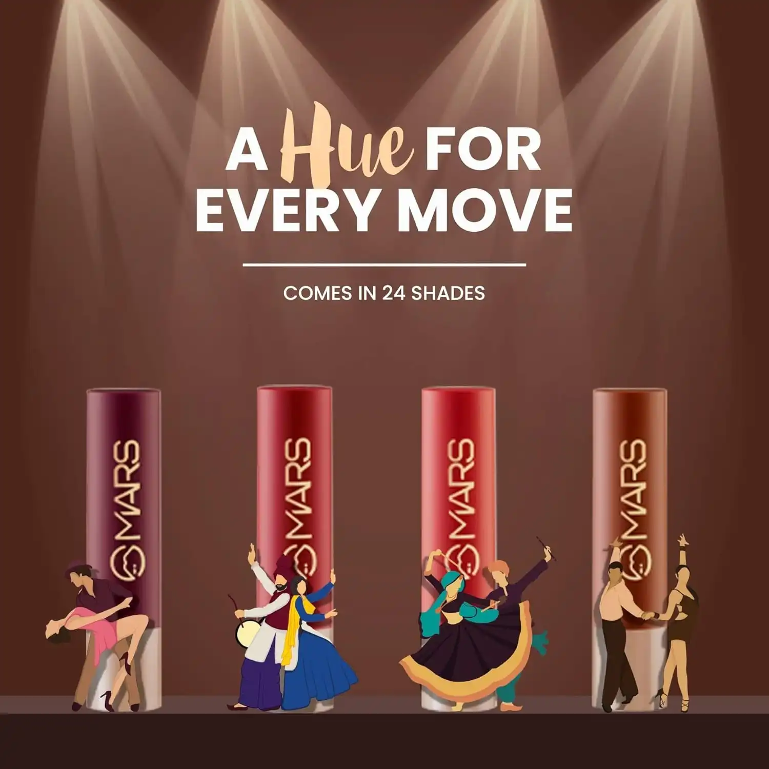 Product image of MARS Creamy Matte Long Lasting Lipstick