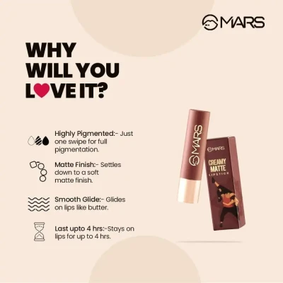 MARS Creamy Matte Long Lasting ...
