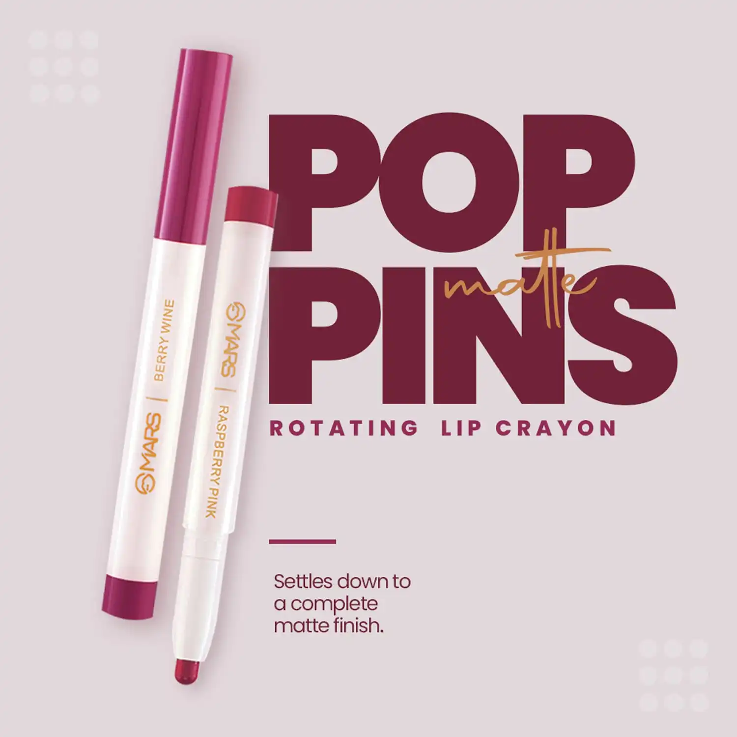 Product image of Mars Retractable Lip Crayon | Poppins