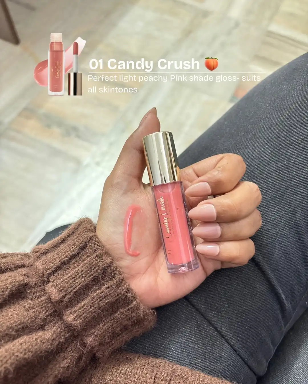 Product image of MARS Candylicious Sheer Lip Gloss , Enriched with Vitamin-E, Hyaluronic Acid & Avocado Ester (4.0ml)