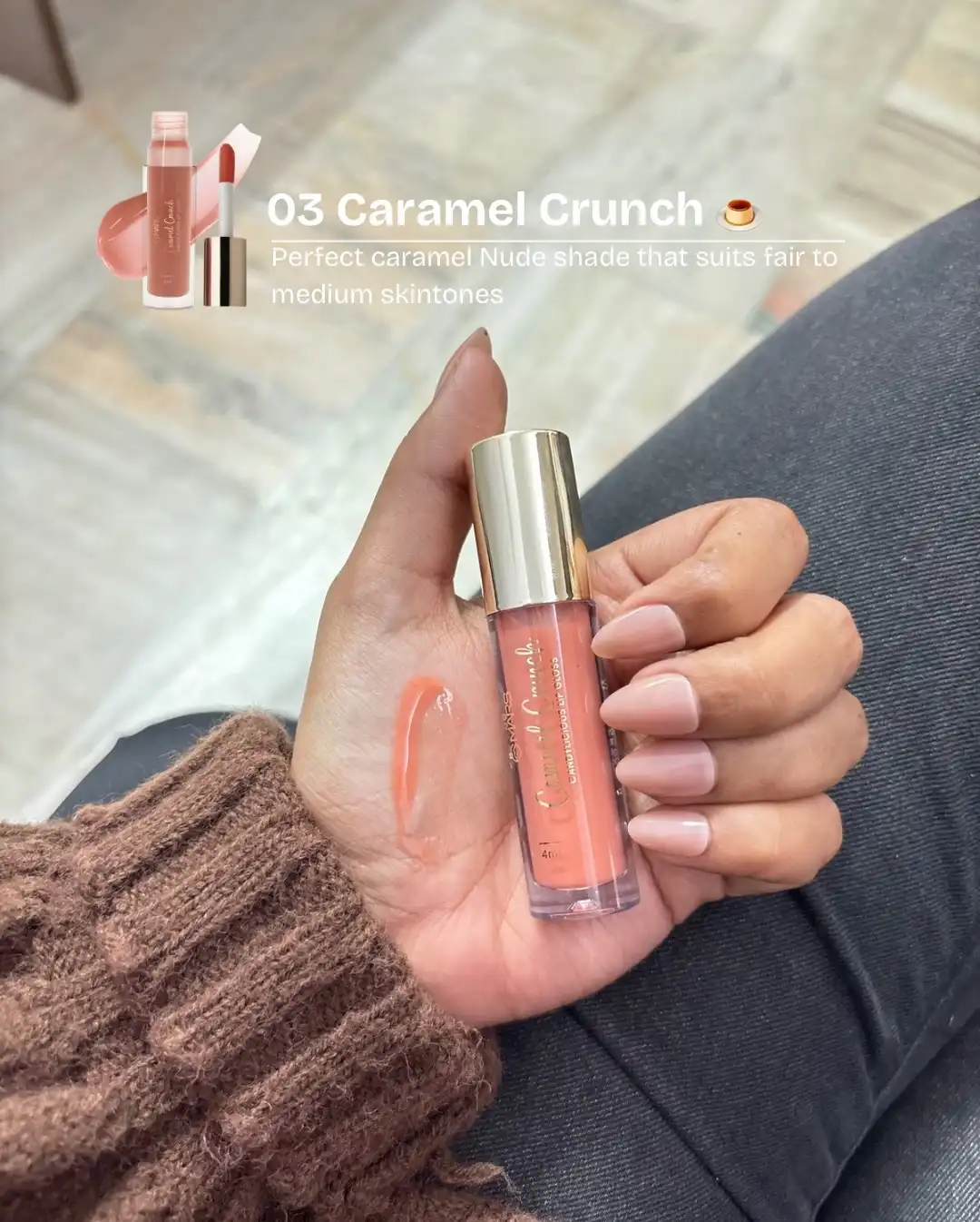 Product image of MARS Candylicious Sheer Lip Gloss , Enriched with Vitamin-E, Hyaluronic Acid & Avocado Ester (4.0ml)