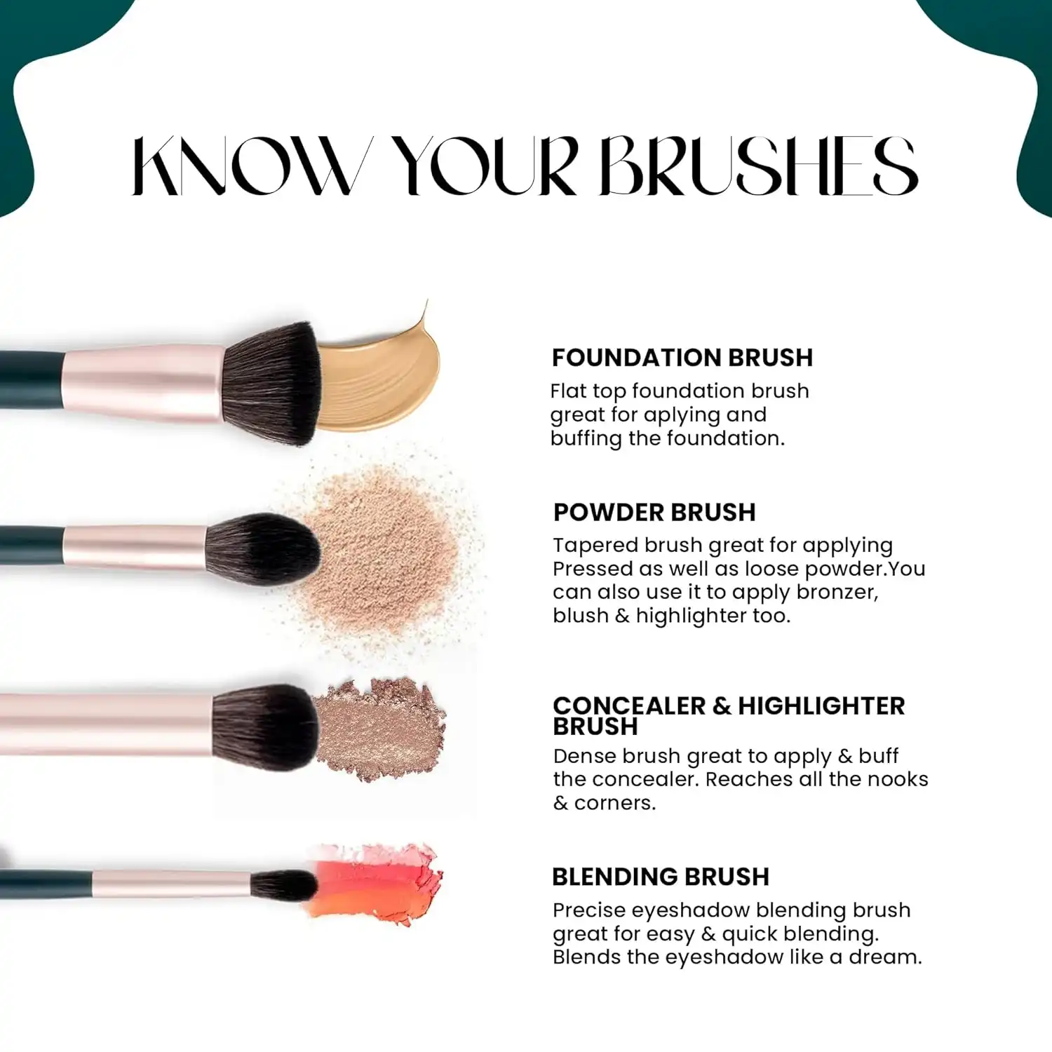 Product image of Mars Tools Of Titans Brush Set | Pack of 8
