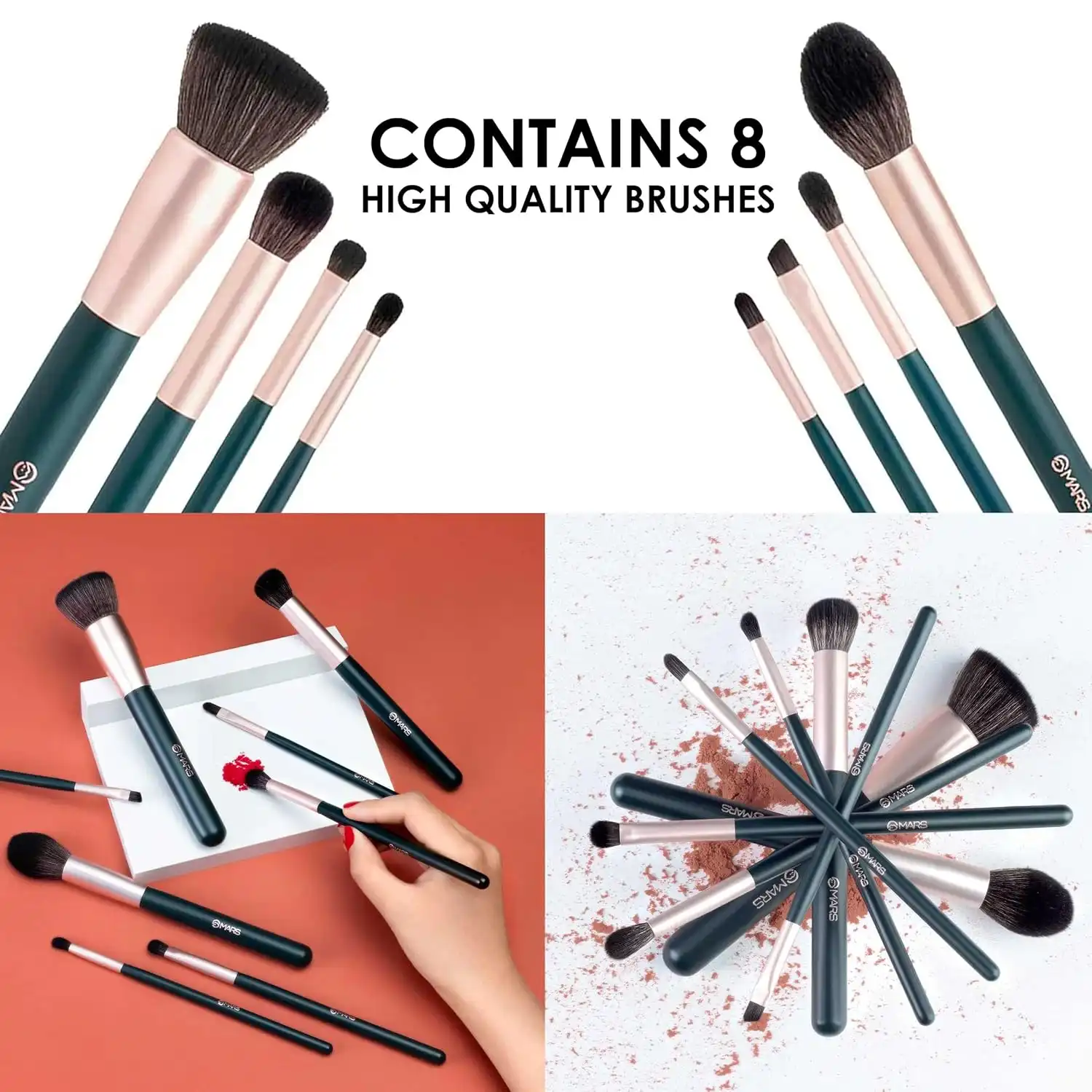 Product image of Mars Tools Of Titans Brush Set | Pack of 8