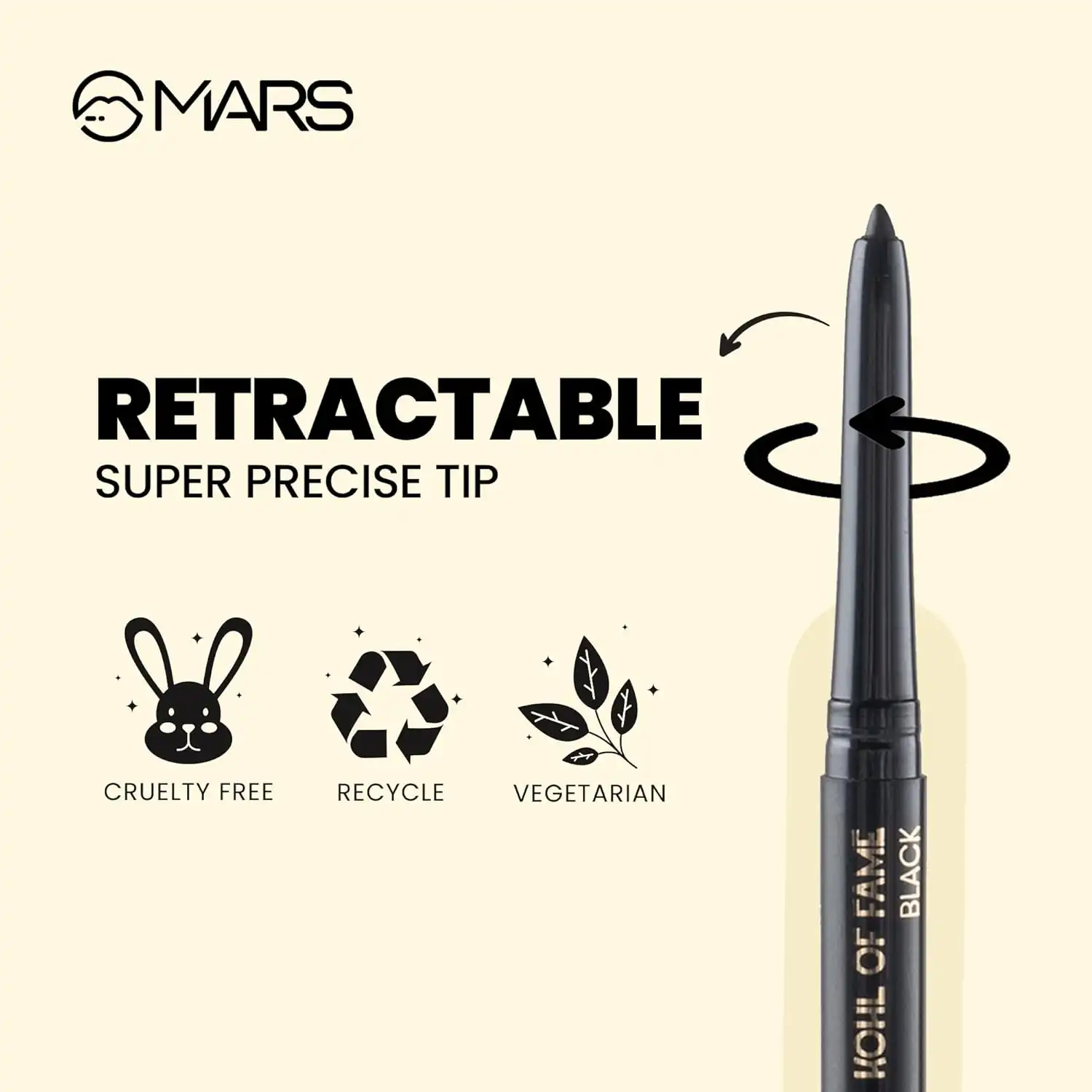 Product image of Mars Kohl of Fame Kajal | 12hrs Stay