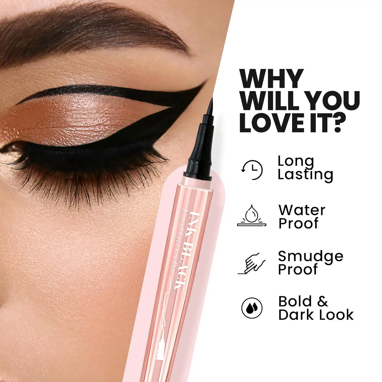 Product image of Mars Sketch Pen Eyeliner | Ink Black Eyeliner