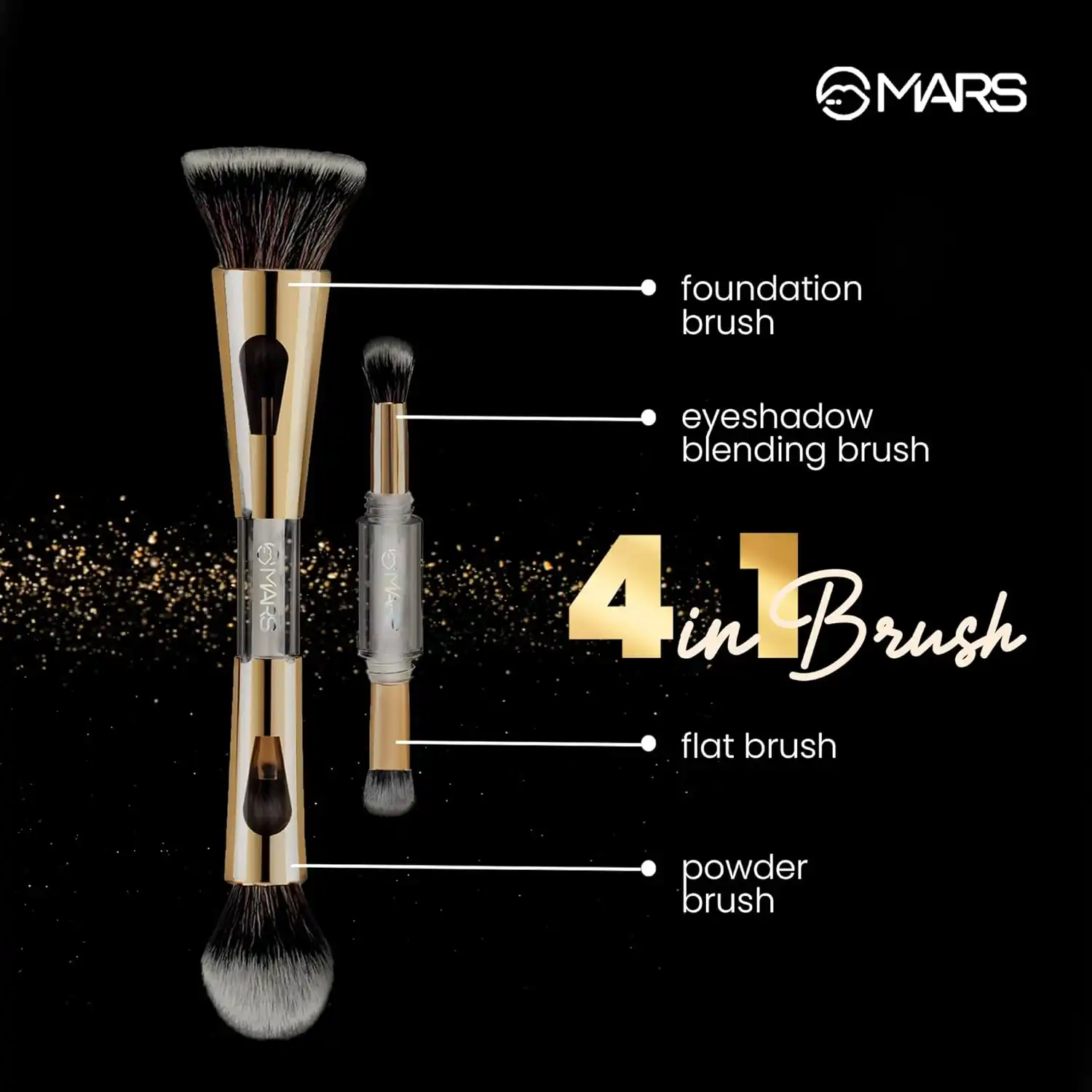 Product image of Mars 4 In 1 Travel Brush