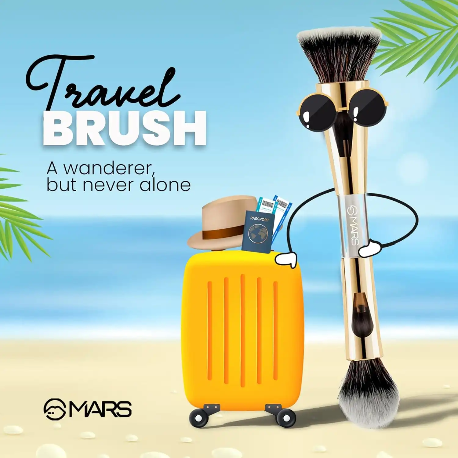 Product image of Mars 4 In 1 Travel Brush
