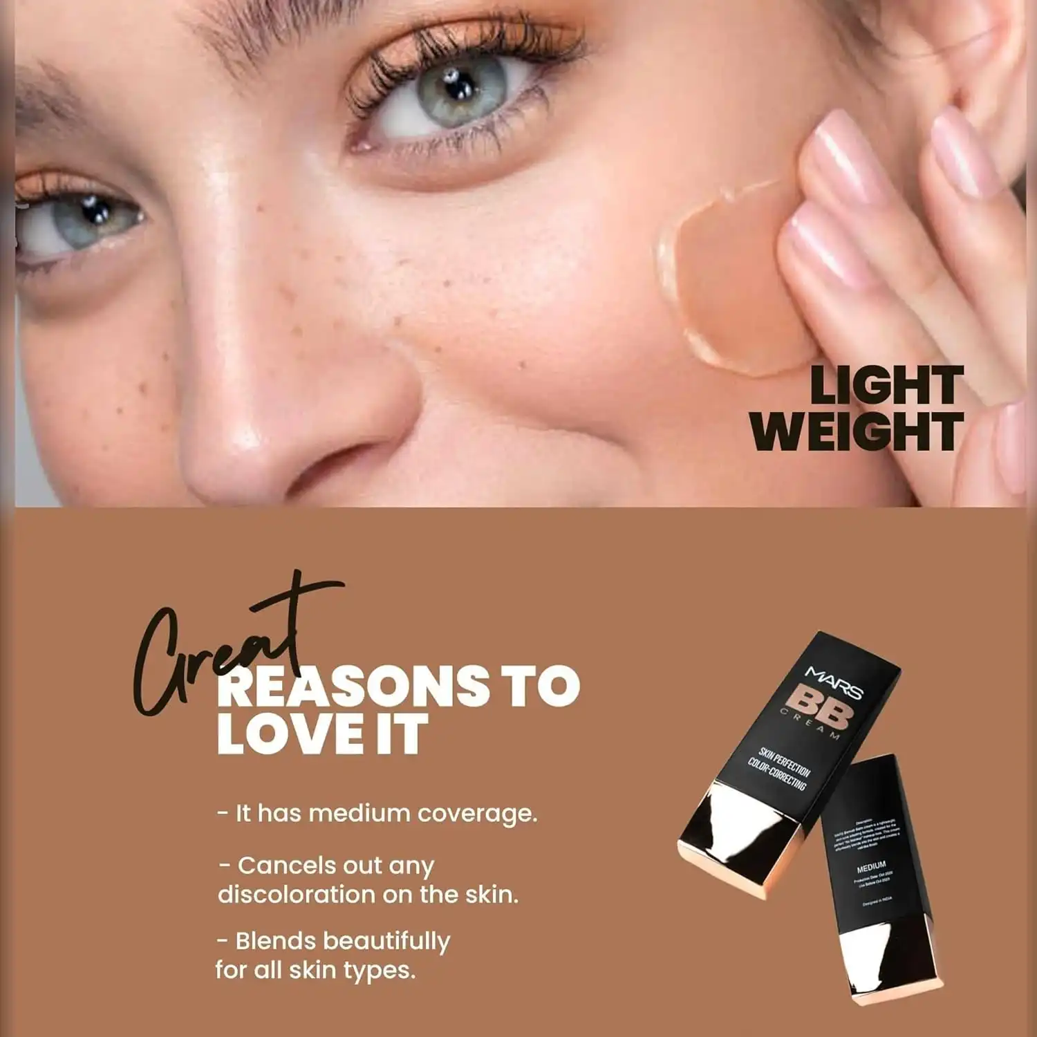 Product image of MARS BB Cream Lightweight Foundation
