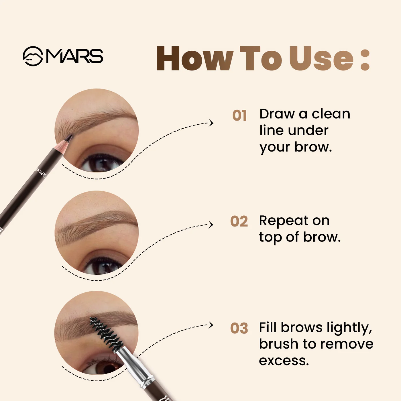 Product image of Mars Brow Better | Eyebrow Pencil