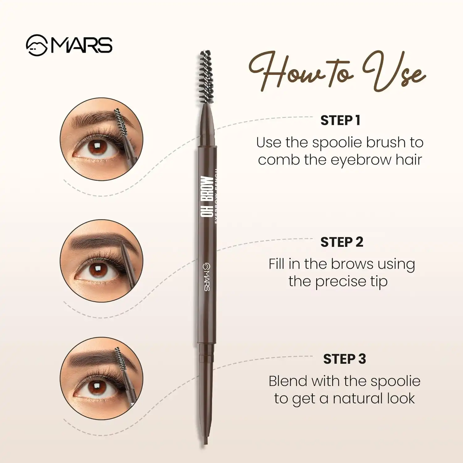 Product image of MARS OH Brow Eyebrow Pencil