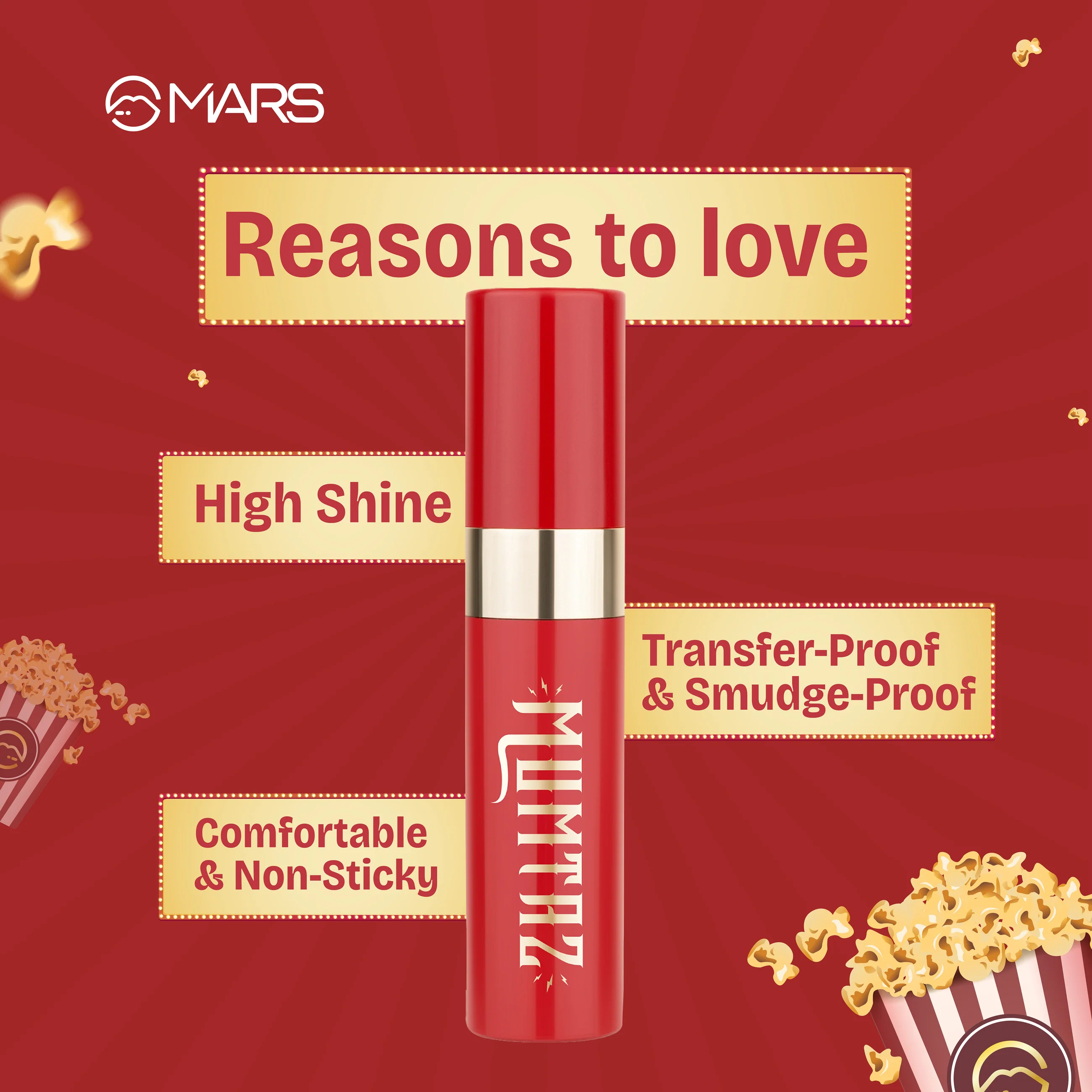 Product image of Mars CineMagic | Non Transfer Lip Gloss