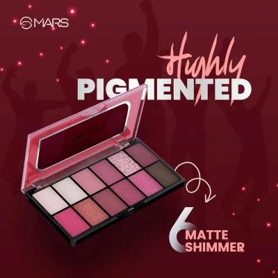 Mars 12 Color Eyeshadow Palette...
