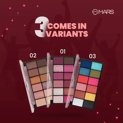 Mars 12 Color Eyeshadow Palette...