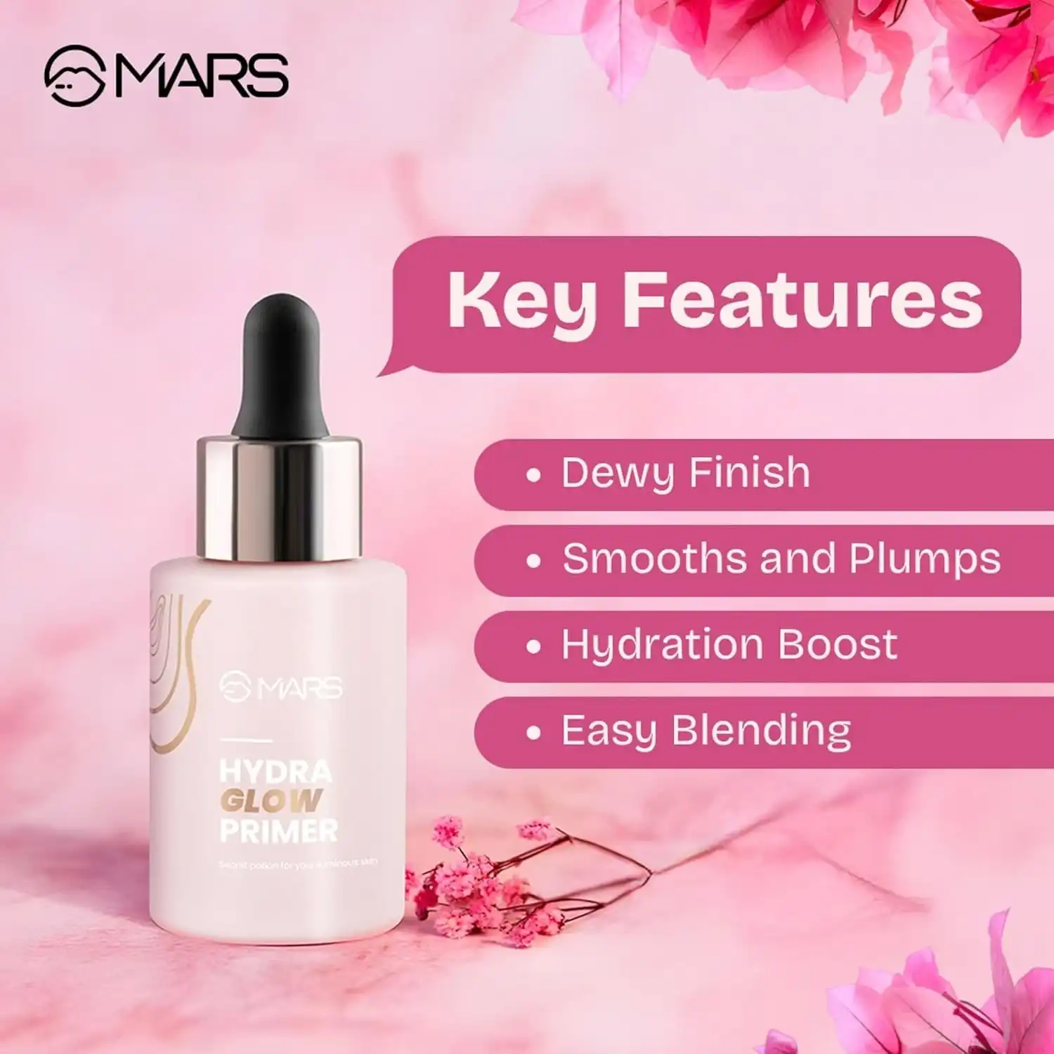 Product image of Mars Dewy Face Primer | Hydra Glow Primer