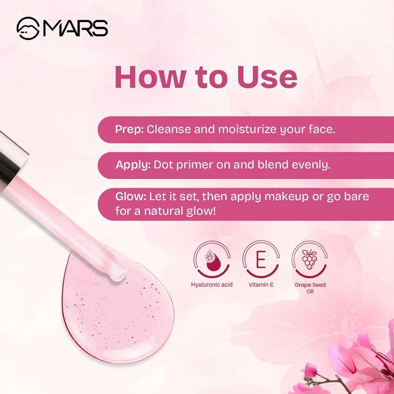 Product image of Mars Dewy Face Primer | Hydra Glow Primer
