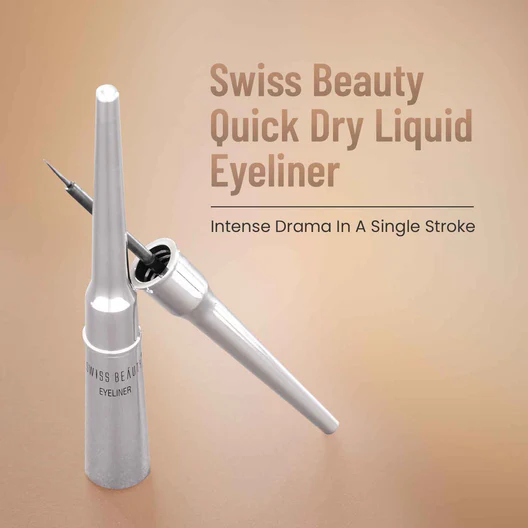 Product image of Swiss Beauty  Quick dry liquid Eyeliner