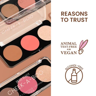 Swiss Beauty Cheek-A-Boo 3-in-1...