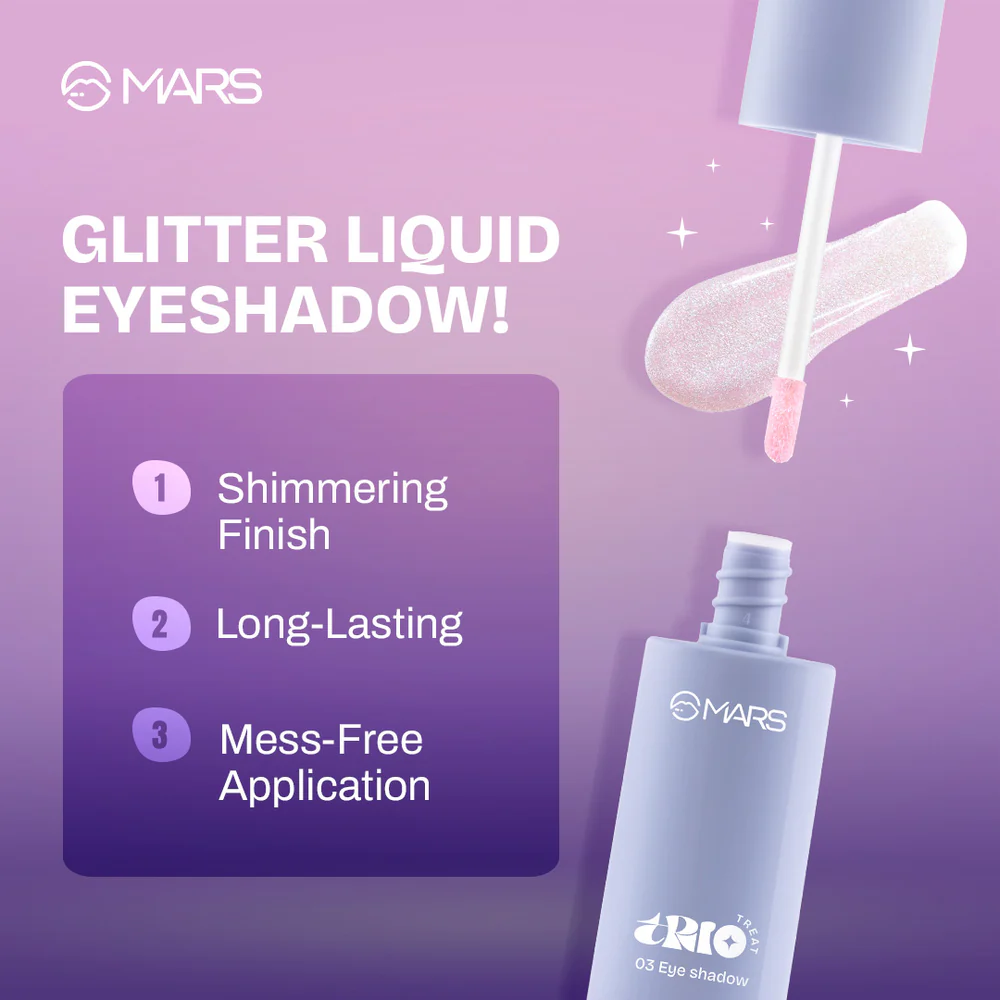 Product image of Mars TRIO Treat,  eyeliner, mascara, and eyeshadow for a complete eye transformation