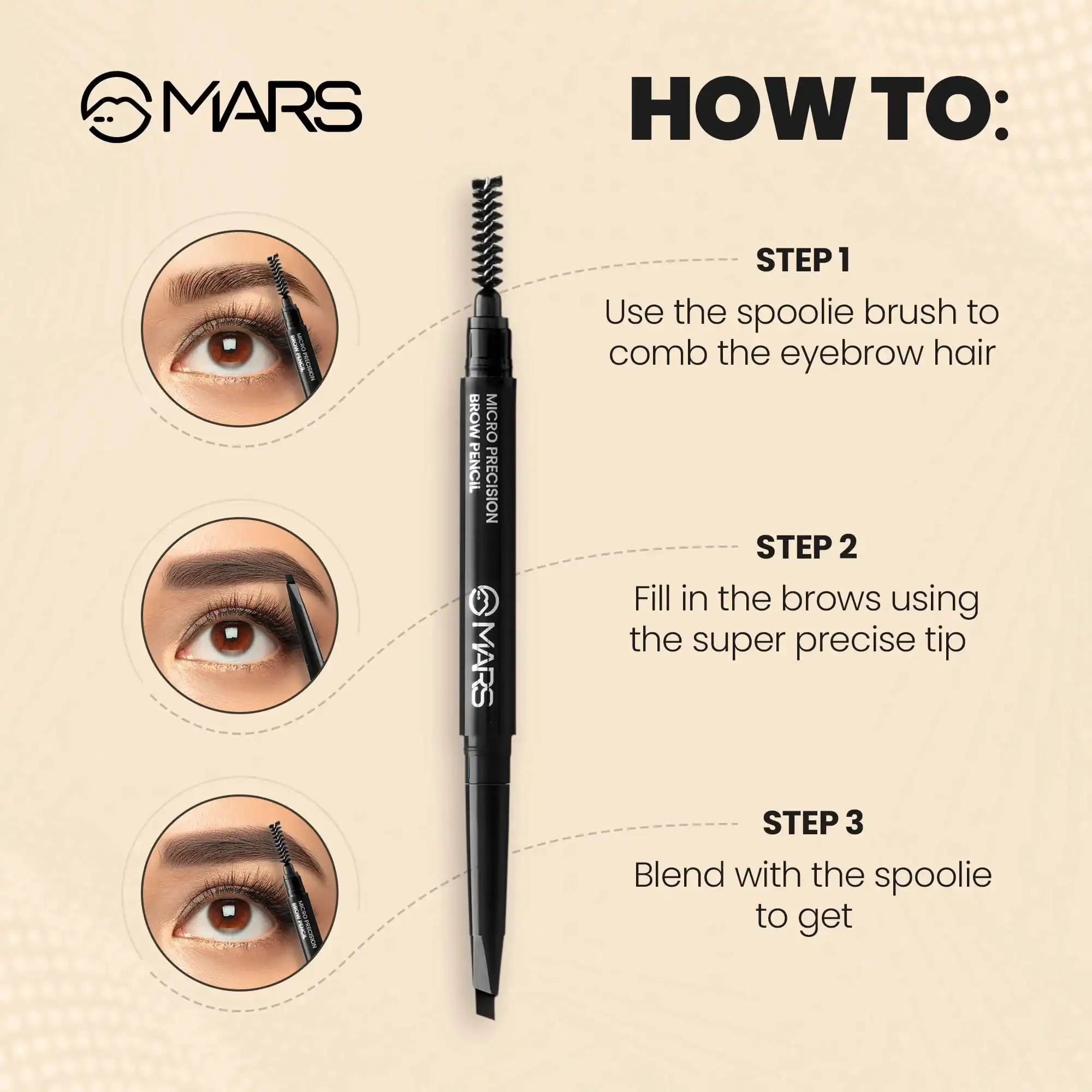 Product image of Mars Micro Precision Brow Pencil