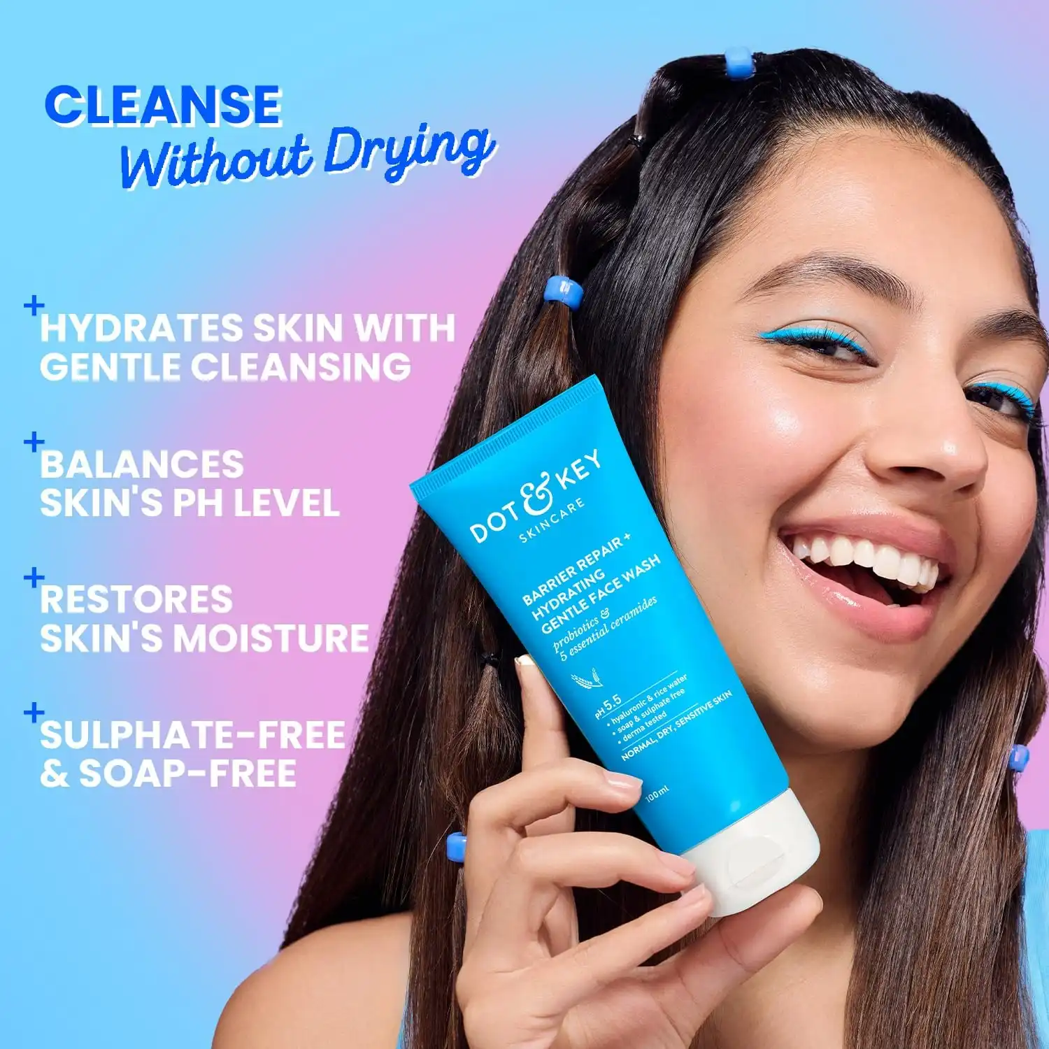 Product image of Dot & Key Barrier Repair Gentle Hydrating FaceWash 100ml