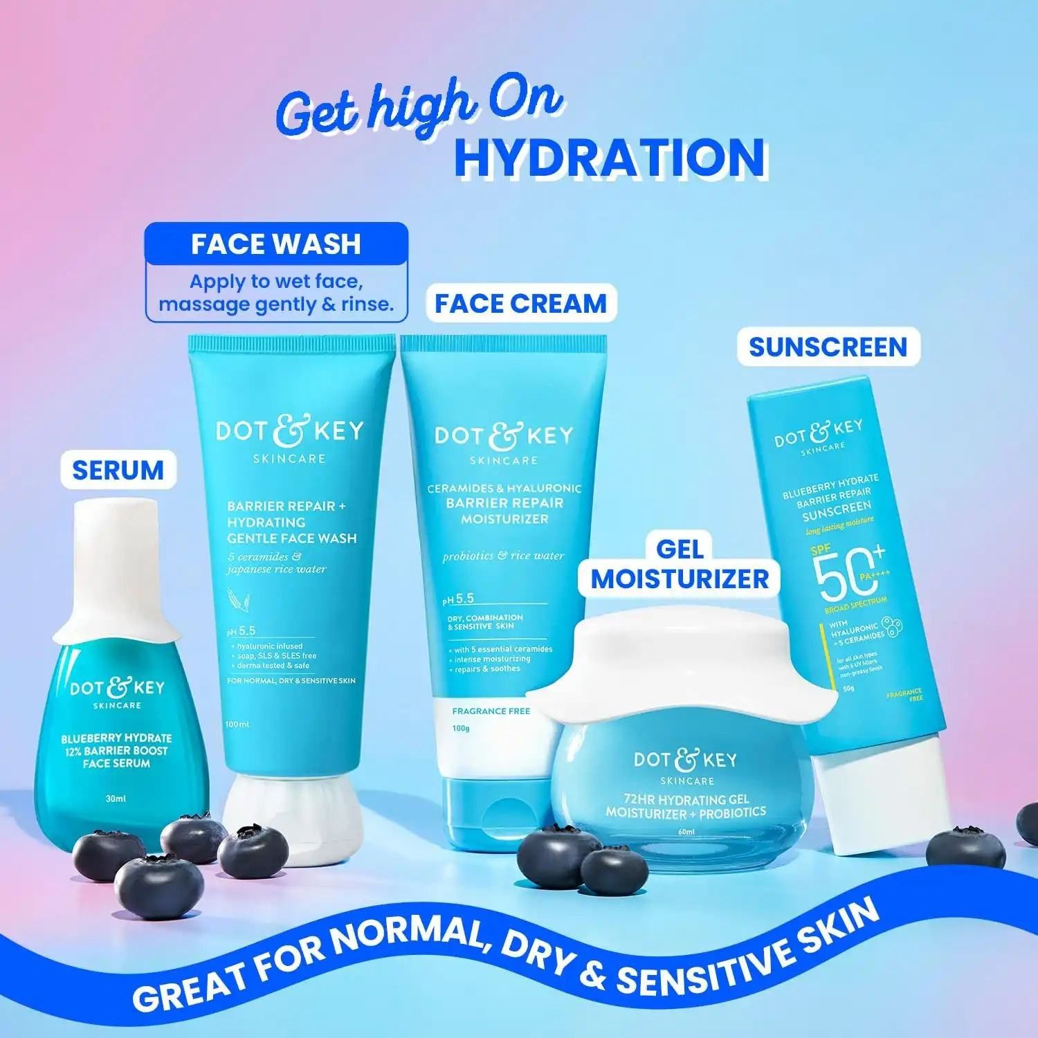 Product image of Dot & Key Barrier Repair Gentle Hydrating FaceWash 100ml