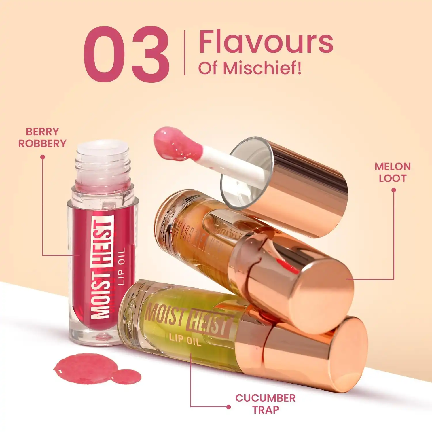 Product image of Swiss Beauty Moist Heist Lip Oil