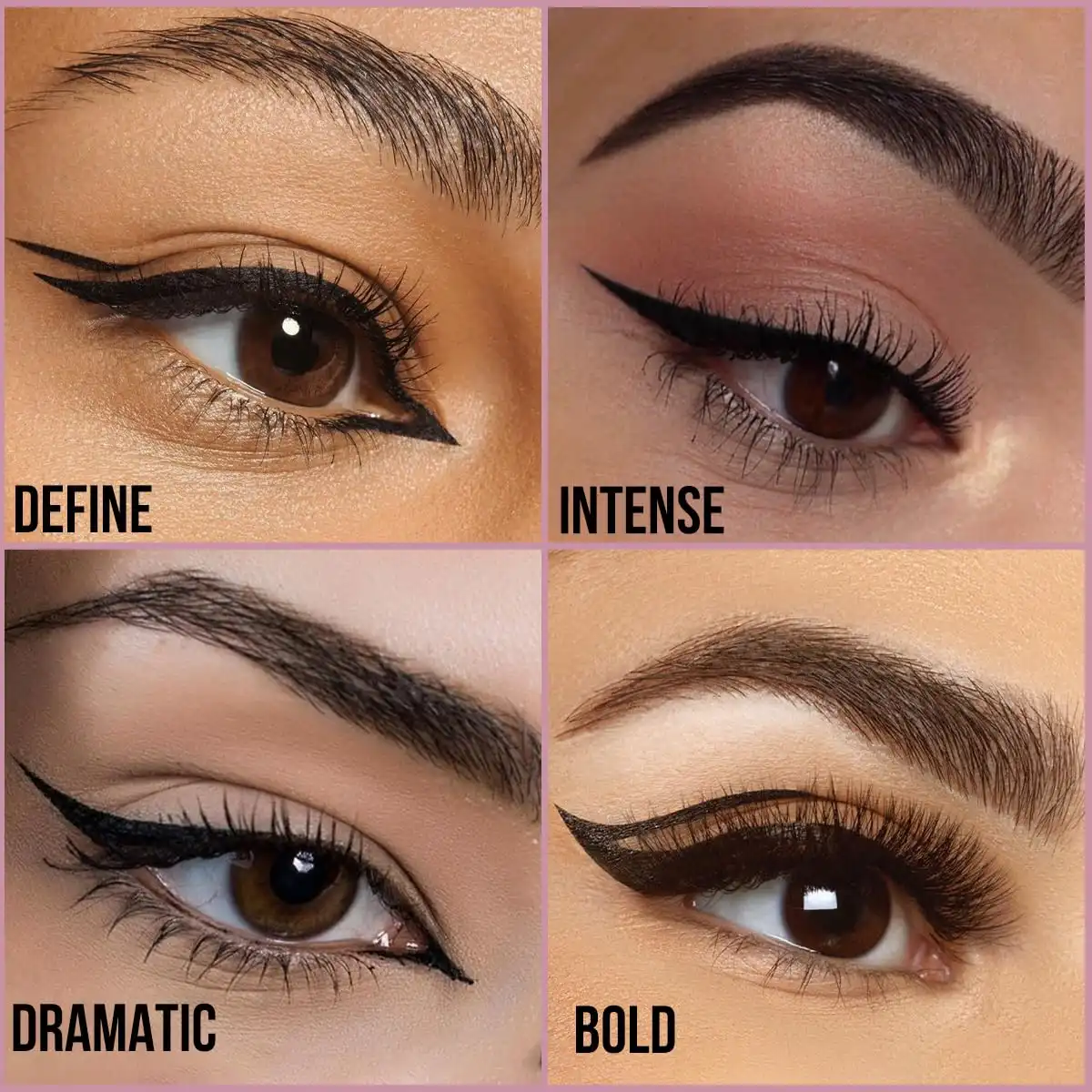 Product image of INSIGHT No Smudge Eyeliner - Black | Intense Matte Finish | Quick Drying |Smooth Application | Waterproof | Smudgeproof, 4 ml