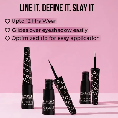 INSIGHT No Smudge Eyeliner - Bl...