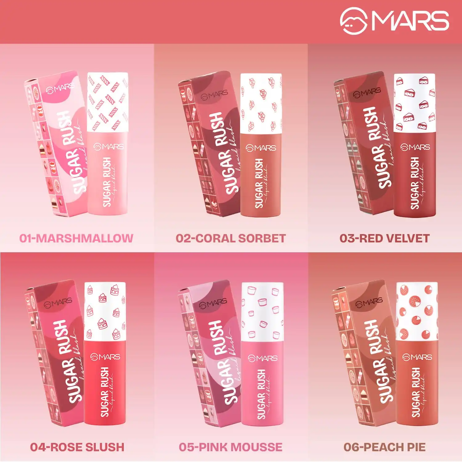 Product image of Mars Sugar Rush | Liquid Blusher