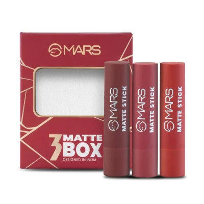 Mars Matte Lipsticks Box | Set ...