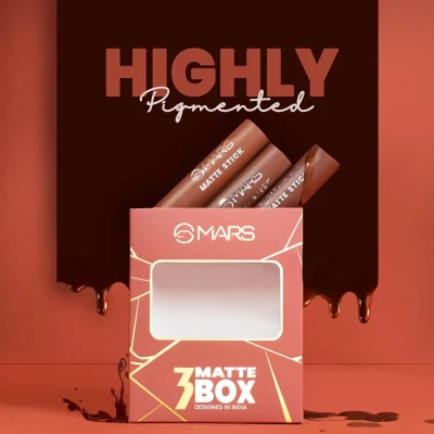 Mars Matte Lipsticks Box | Set ...