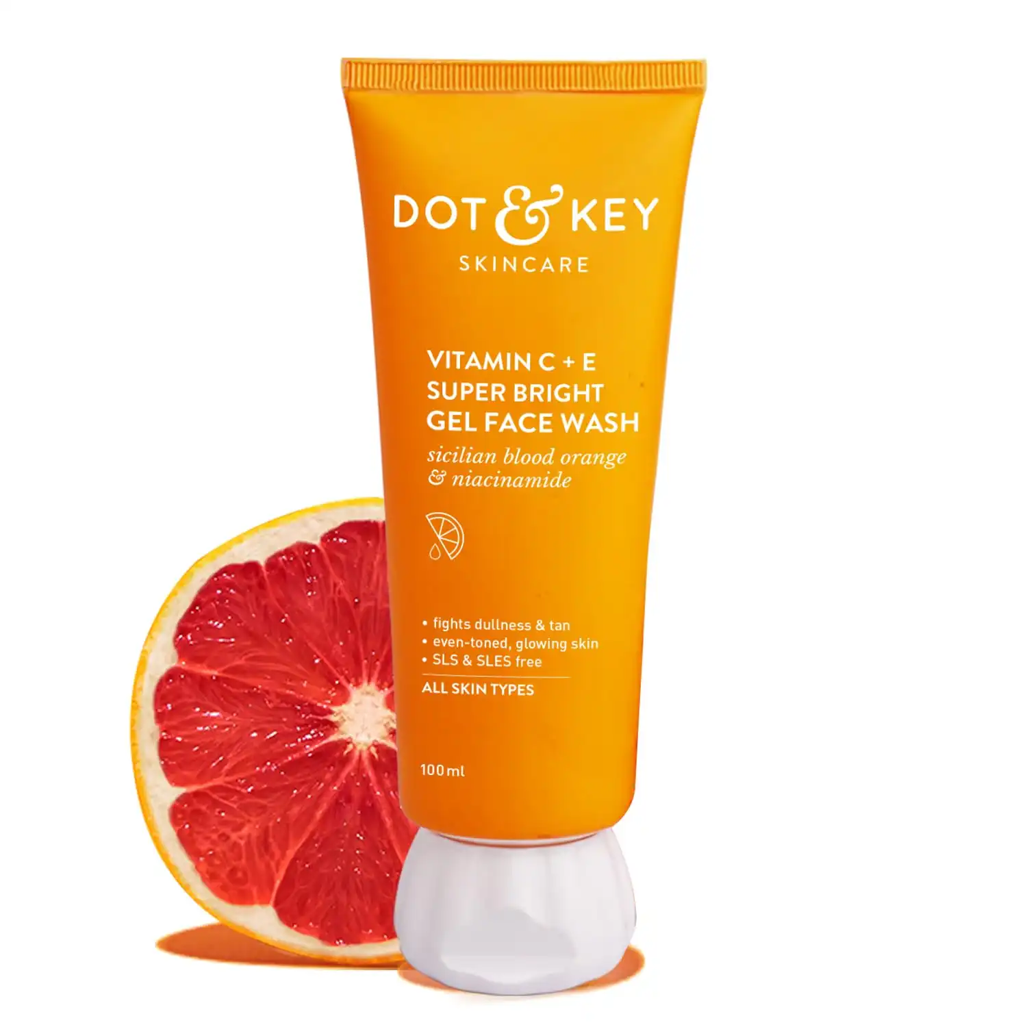 Product image of Dot & Key Vitamin C + E Gel Face Wash for Glowing Skin