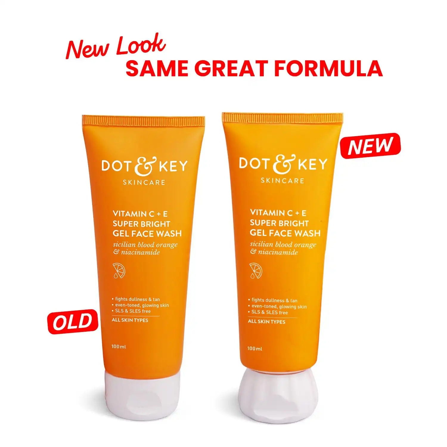 Product image of Dot & Key Vitamin C + E Gel Face Wash for Glowing Skin